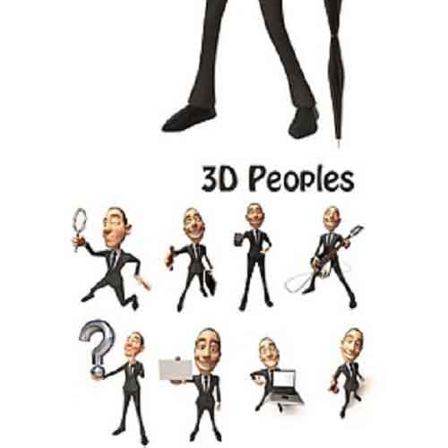 Stock de Fotos 3d Peoples Personas 3D