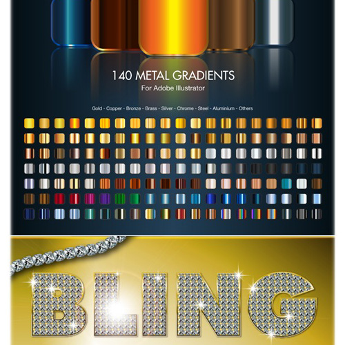 140 Metal Gradients – 140 Gradientes metálicos
