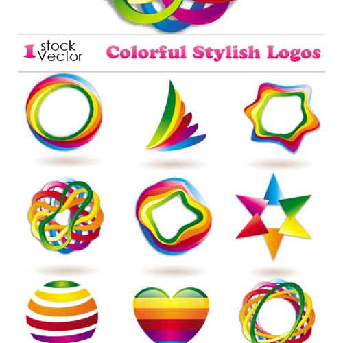 Vectores Colorful Logos Logotipos Coloridos