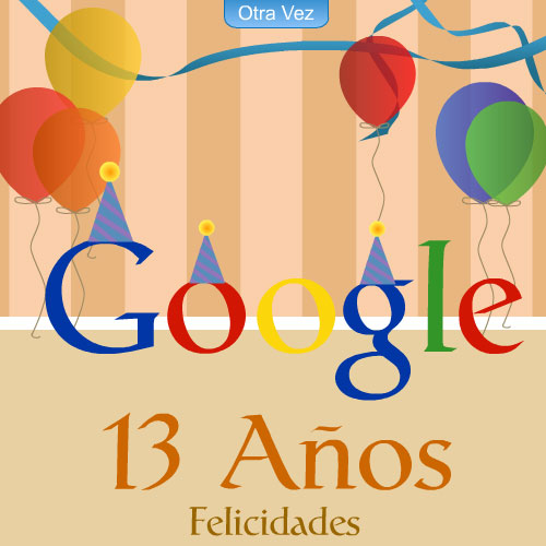 Google Doodle 13 Aniversario