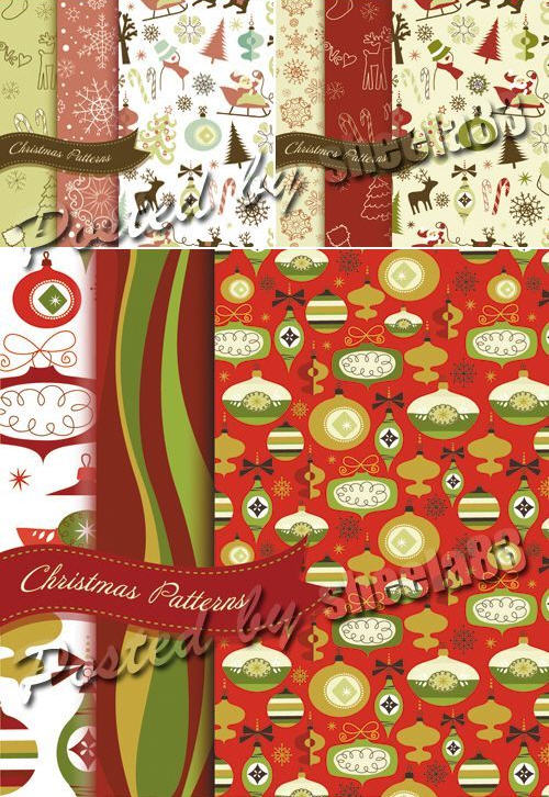 Christmas Patterns Vector