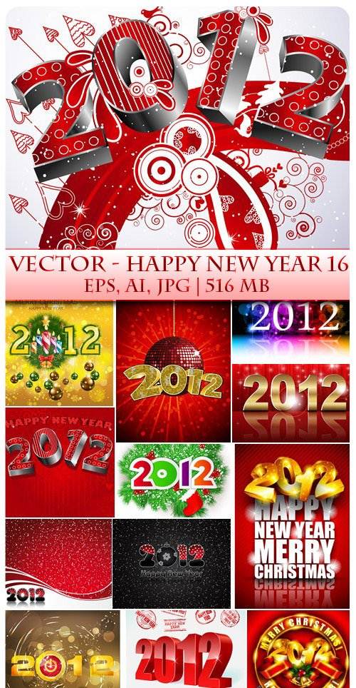 Vector Happy New Year