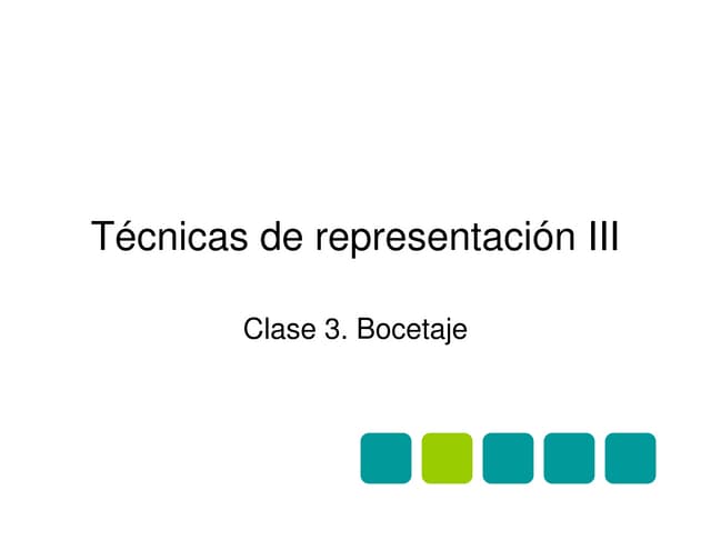 Clase3 bocetaje