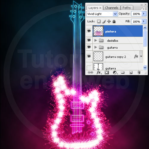 Guitarra Photoshop