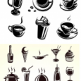 Coffee, Food and Drink – Vector Stock