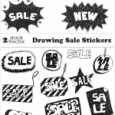 Vectors – Drawing Sale Stickers 10