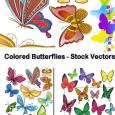 Vectores Butterflies Mariposas