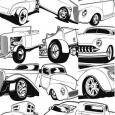 Vectores Retro Cars Autos Clásicos