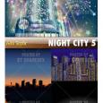 Vectores Night City Ciudad de Noche