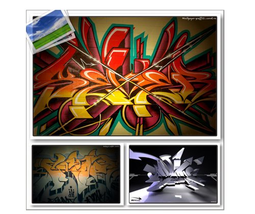 24 Wallpapers Style Graffit