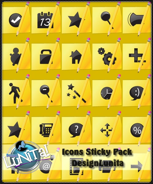  Iconos Sticky Pack