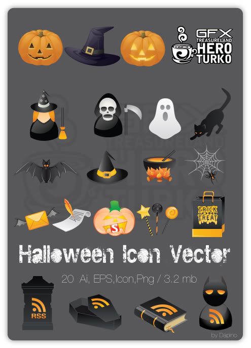Halloween Icon Vector - Iconos de Halloween