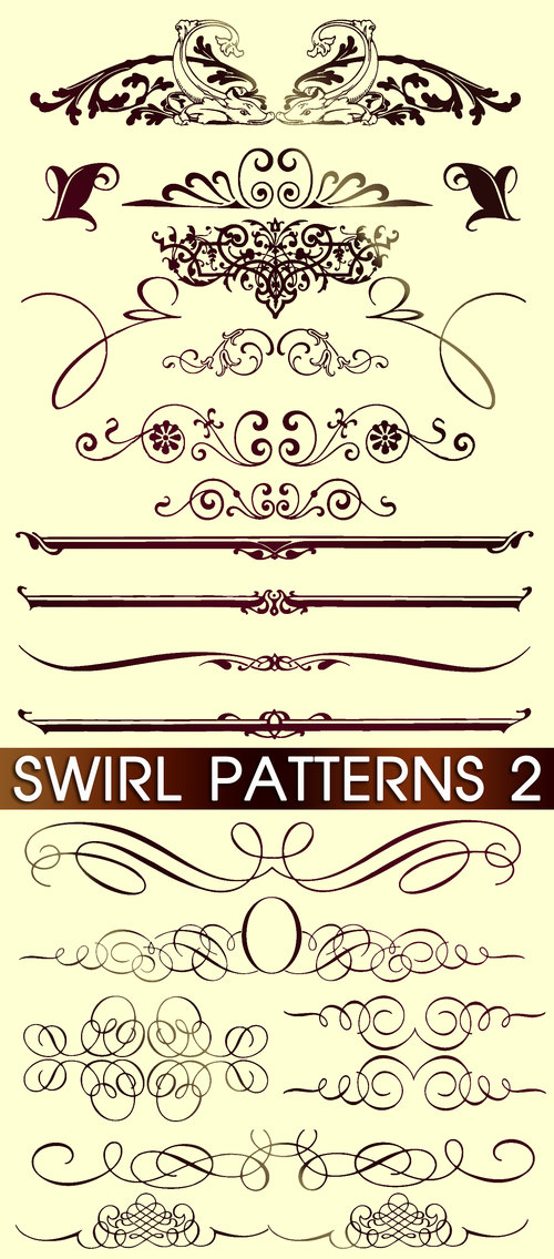 Swirl Patterns - Formas Arremolinadas