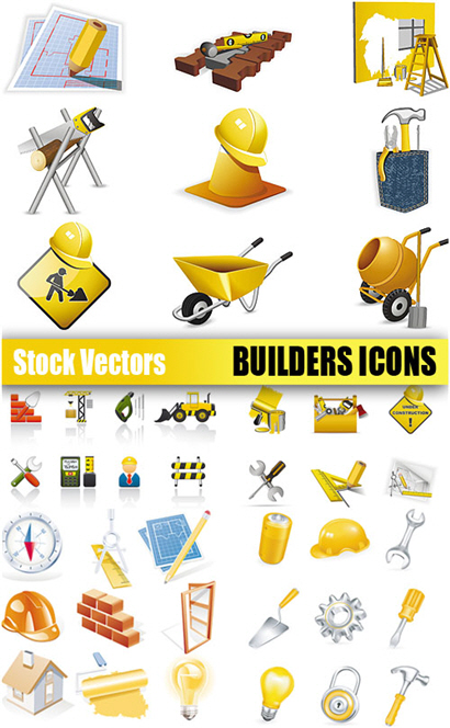 Creative Builders Icons - Iconos de construcción