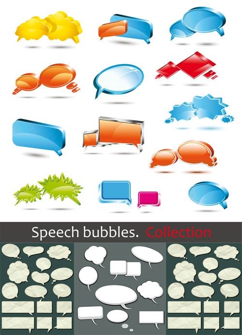 Speech Bubbles - Burbujas de Dialogo