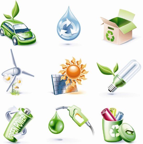 Ecologic Icons - Iconos Ecología