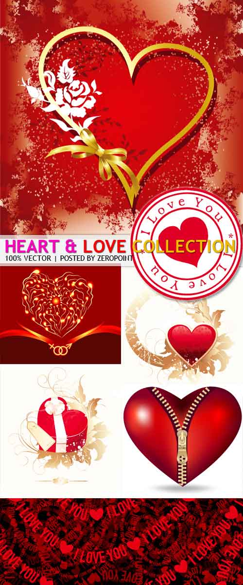 Vectores Heart & Love Corazón y Amor