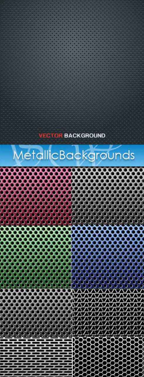 Vectores Metalic Texture Texturas Metálicas