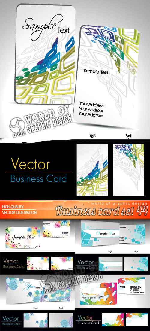 Vectores Business Card Tarjetas de Presentación