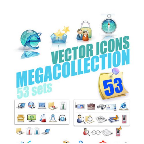 Icons Vectors Megacollection