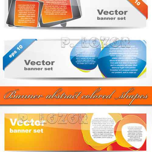 Vectores Banner Abstract Banners Abstractos