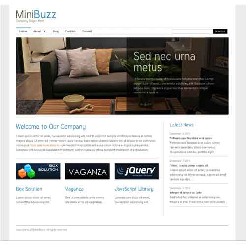 Templates WordPress MiniBuzz