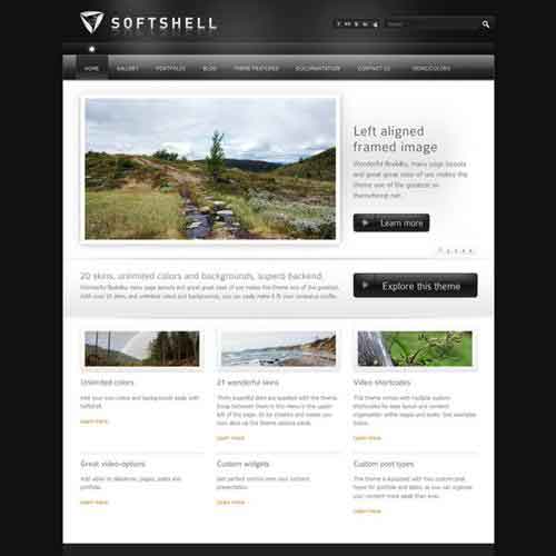 Templates WordPress SoftShell