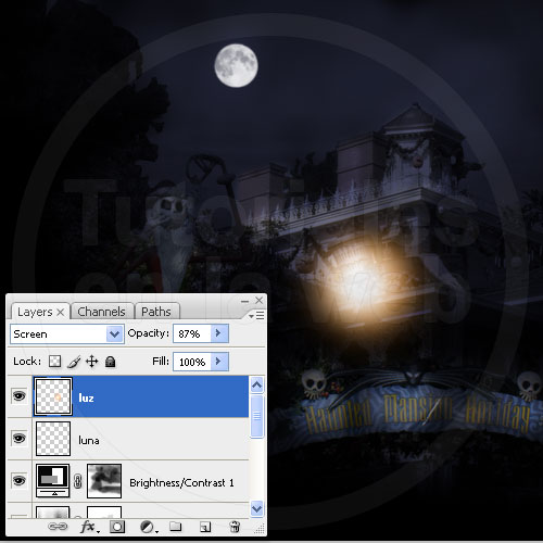 Crear noche en Photoshop